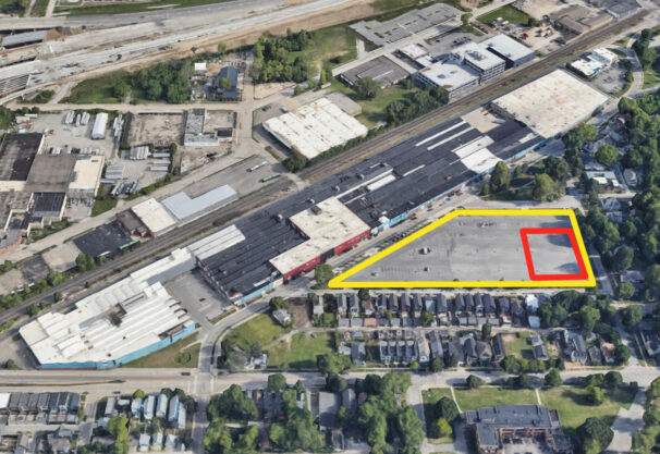 Circle City Industrial Complex parking lot map