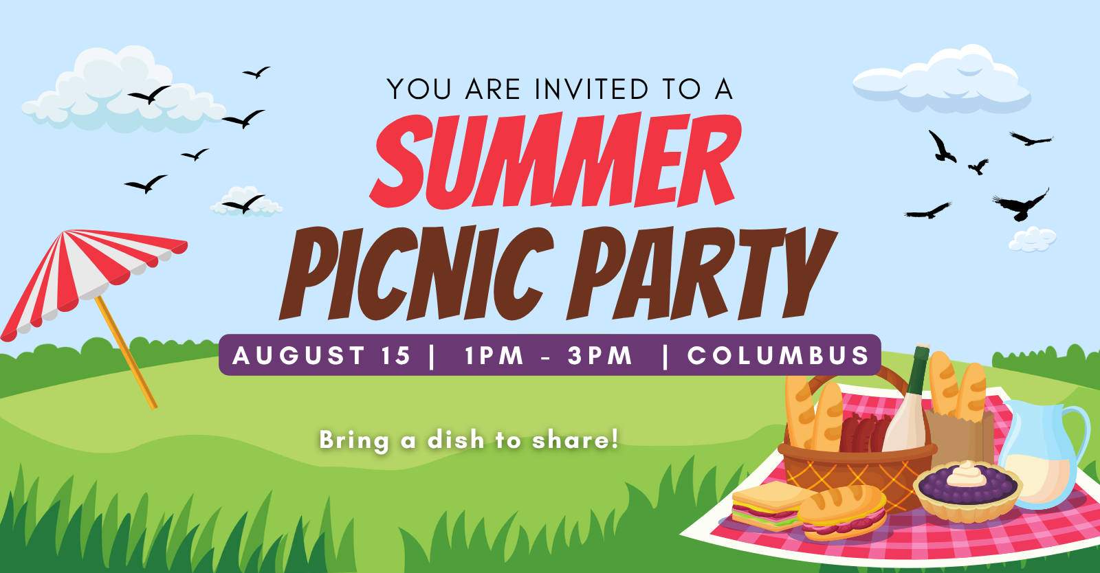 2026 Summer Potluck Picnic in Columbus