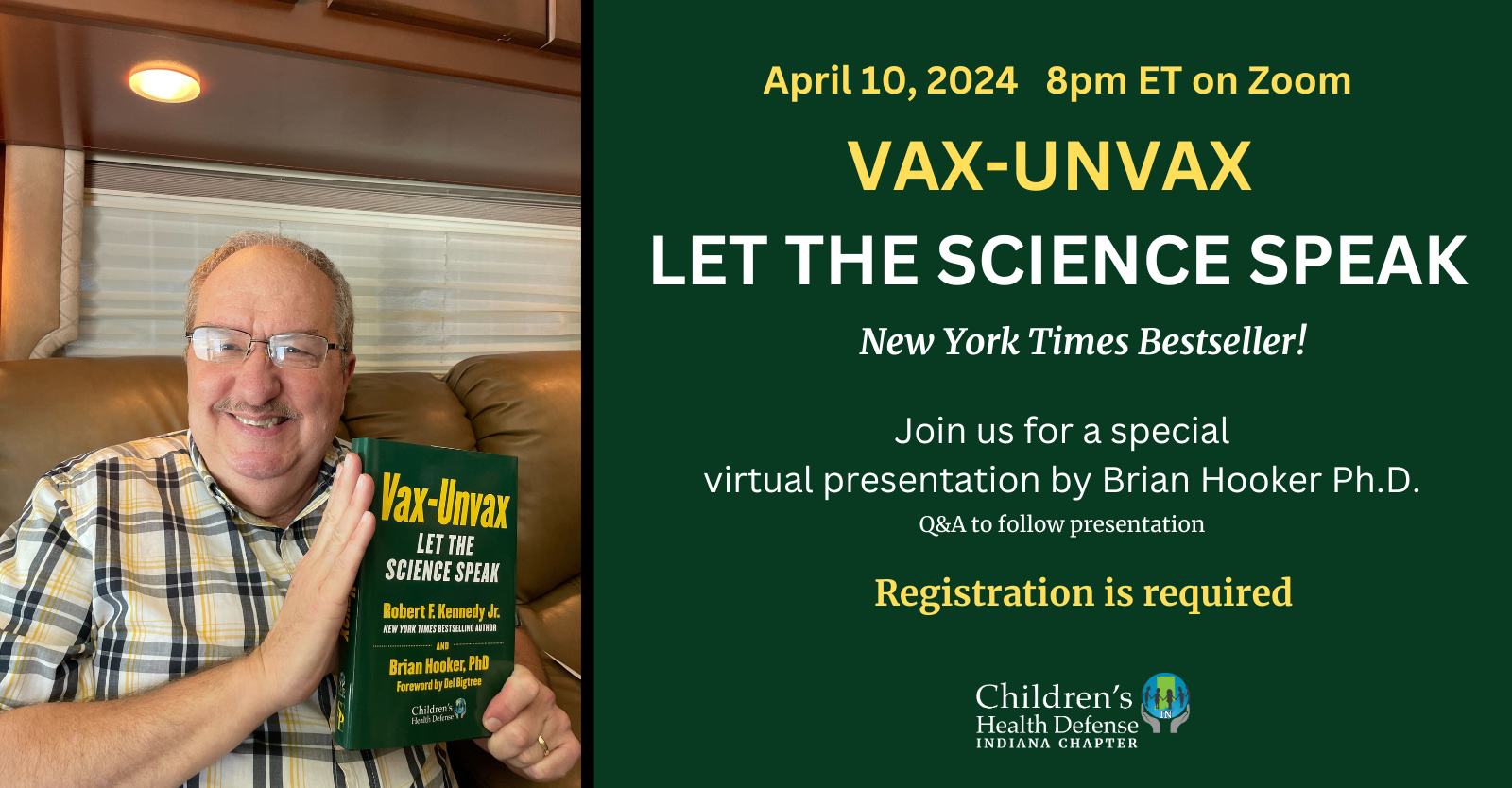 April 2024 Virtual Meeting with Brian Hooker, Ph.D.